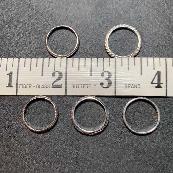 Silpada Stackable Silver Rings - Picture 4 of 11
